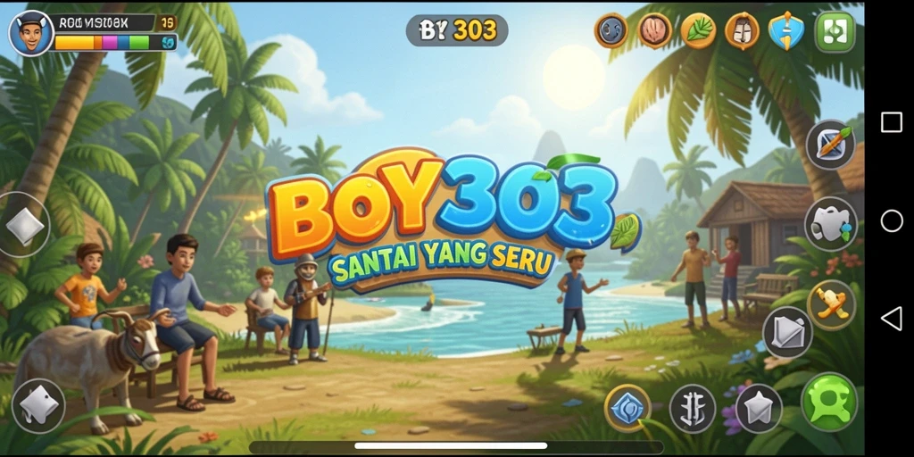 Tampilan menarik dan gameplay seru di BOY303.