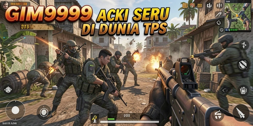 Screenshot menampilkan aksi mendebarkan dalam gameplay TPS.
