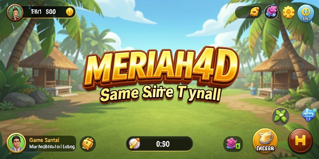 Tampilan gameplay MERIAH4D yang menarik dan dinamis.