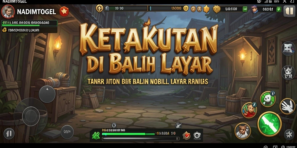 Tangkapan layar gameplay NADIMTOGEL yang menegangkan dan mencekam.