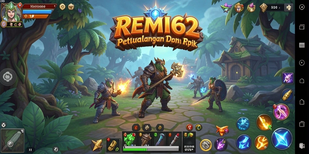 Gameplay seru dengan grafis menawan di REMI62