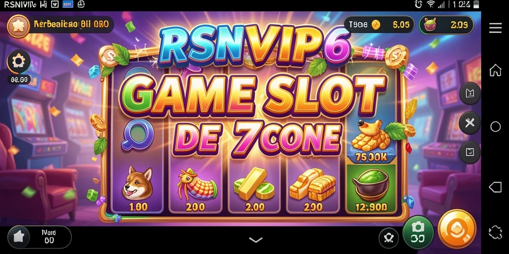 Tampilan gameplay RSNVIP6 yang seru dengan tema Slot menarik.