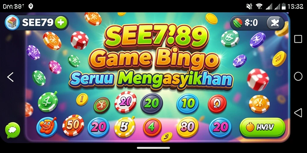 Screenshot gameplay Bingo yang seru dan interaktif.